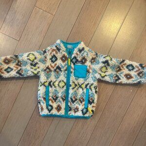 Kids Patagonia LINED Retro Fleece  size 4T special edition pattern